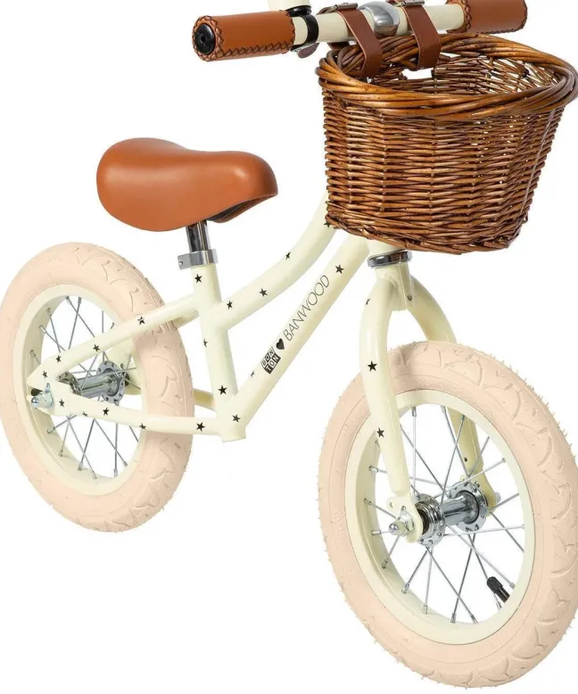 BANWOOD FIRST GO Laufrad Bonton Cream