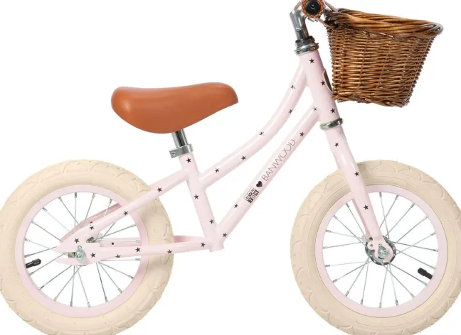 BANWOOD FIRST GO Laufrad Bonton Pink