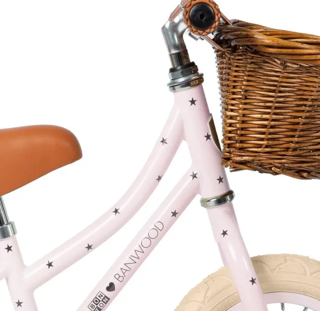 BANWOOD FIRST GO Laufrad Bonton Pink