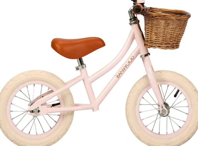 BANWOOD FIRST GO Laufrad pink