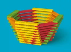 Bioblo HELLO BOX Bausteine Rainbox Mix 64025