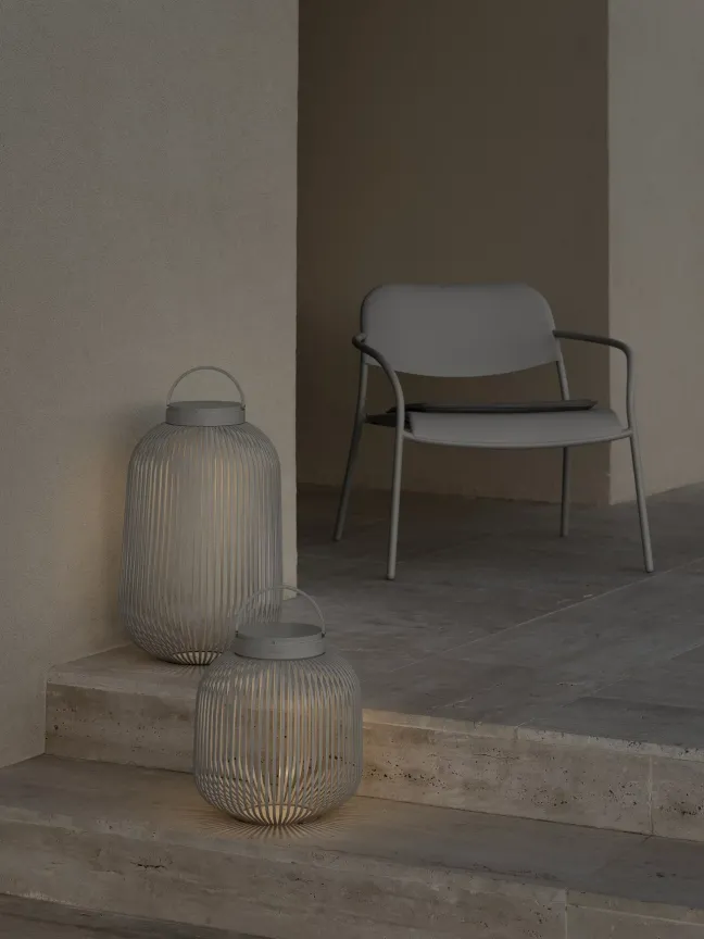 Blomus Mobile LED Leuchte LITO L Granite Gray