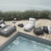 Blomus Outdoor Hocker STAY 60x60 cm Stone