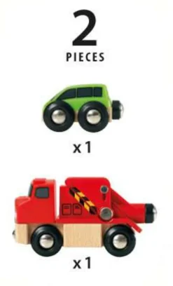 Brio Abschleppwagen mit Auto 33528