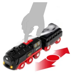 BRIO Batterie-Dampflok Weihnachts-Set 36014