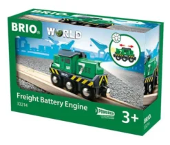 Brio Batterie-Frachtlok 33214