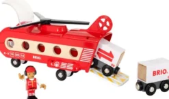 Brio Eisenbahn-Transporthubschrauber 33886