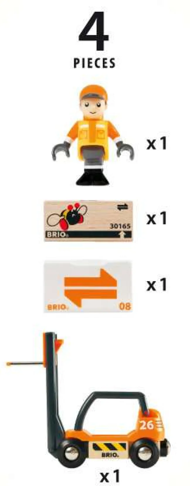 Brio Gabelstapler 33573