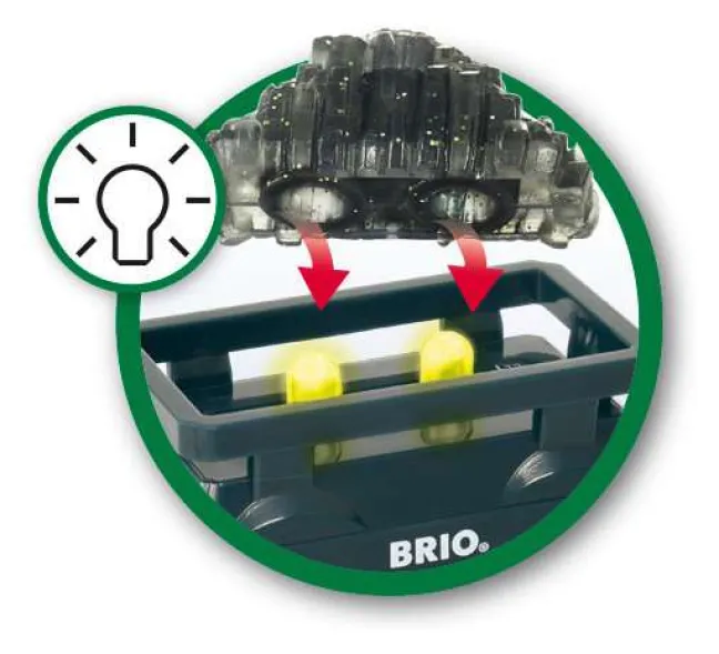 Brio Goldwaggon mit Licht 33896