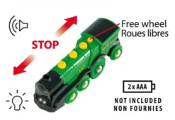 Brio Grüner Gustav Batterielok 33593