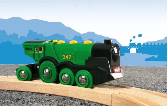 Brio Grüner Gustav Batterielok 33593