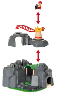 Brio Große Goldmine mit Sound-Tunnel 33889