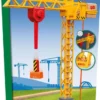 Brio Großer Baukran mit Licht 33835