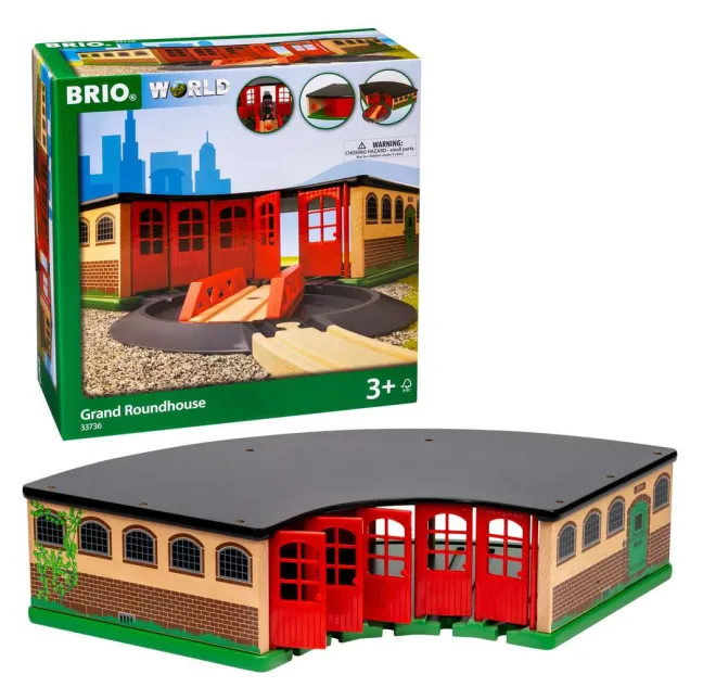 Brio Großer Ringlokschuppen 33736