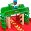 Brio Lok-Drehscheibe mit Kontrollbrücke 33476
