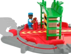 Brio Lok-Drehscheibe mit Kontrollbrücke 33476