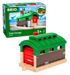 Brio Lokschuppen mit Rolltor 33574