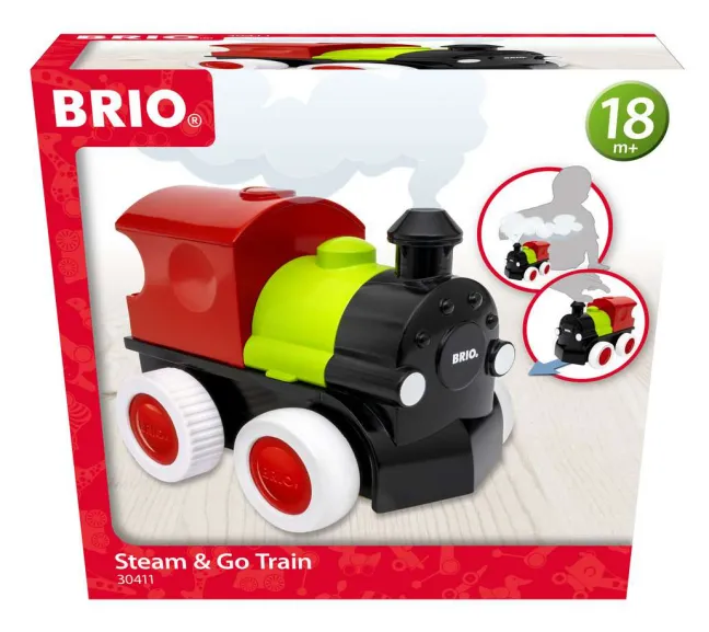 Brio Push & Go Zug mit Dampf 30411