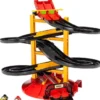 Brio Rennbahn-Turm mit zwei Rennwagen 30550