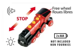 Brio Rote Lola Batterielok 33592