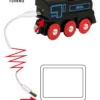 Brio Schwarze Akku-Lok mit Mini-USB 33599