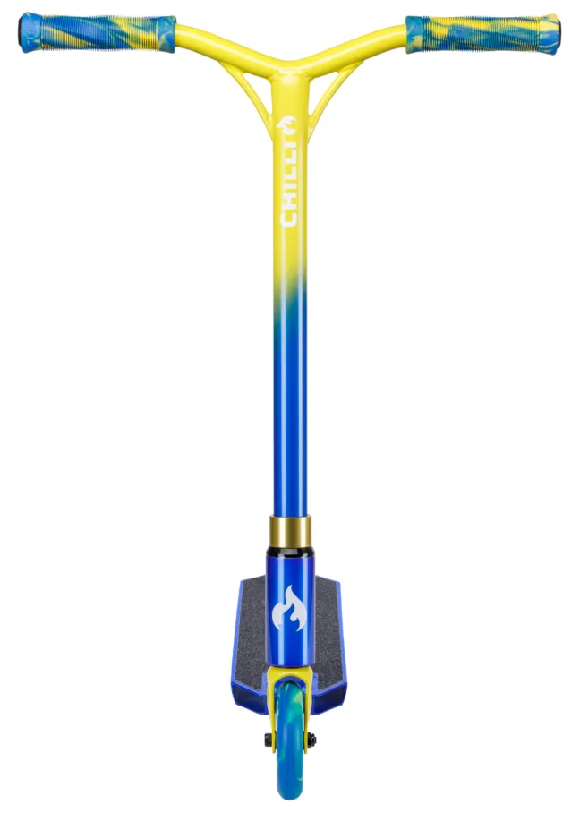 Chilli Scooter Jumpstart S blau/gelb