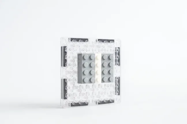 Cleverclixx® Magentbausteine Brick Tiles Pack Intense 16 Teile