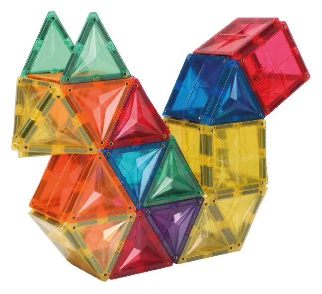 Cleverclixx® Magentbausteine Original-Bausatz Intense 60 Teile