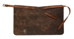 Crafted Lederschürze Rustic Apron kurz braun 100214