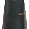 Crafted Lederschürze Vintage Apron schwarz
