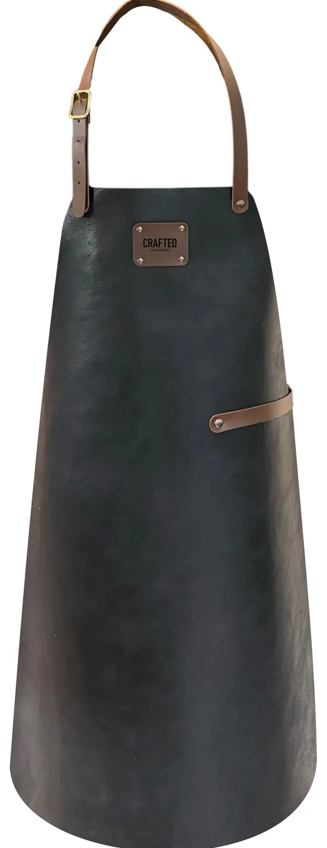 Crafted Lederschürze Vintage Apron schwarz