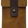Crafted Taschenmesser Tasche aus Leder beige