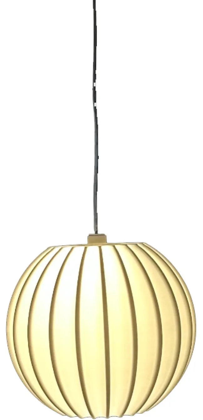 DecoTrend Lampe Line klein 9cm weiß