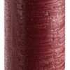 DecoTrend Stabkerze Echtwachs rot groß, LED 2er Set