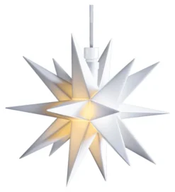DecoTrend Sterntaler Mini-Stern Ø12cm Trafo Indoor weiß