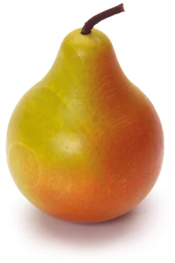 Erzi Kaufladenzubehör Birne, grün-rot 11021