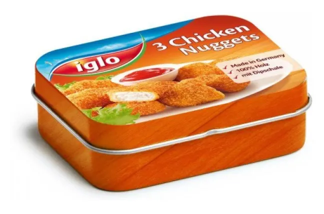 Erzi Kaufladenzubehör Chicken Nuggets von Iglo in der Dose 15160