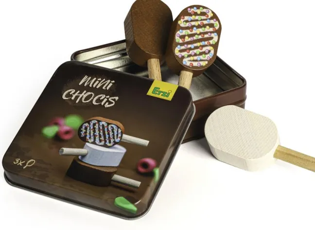 Erzi Kaufladenzubehör Eis Mini Chocis in der Dose 14031
