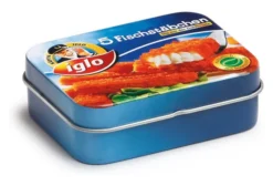 Erzi Kaufladenzubehör Fischstäbchen von Iglo in der Dose 18451