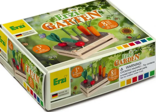 Erzi Kaufladenzubehör Gemüsebeet Erzi Garten 42470