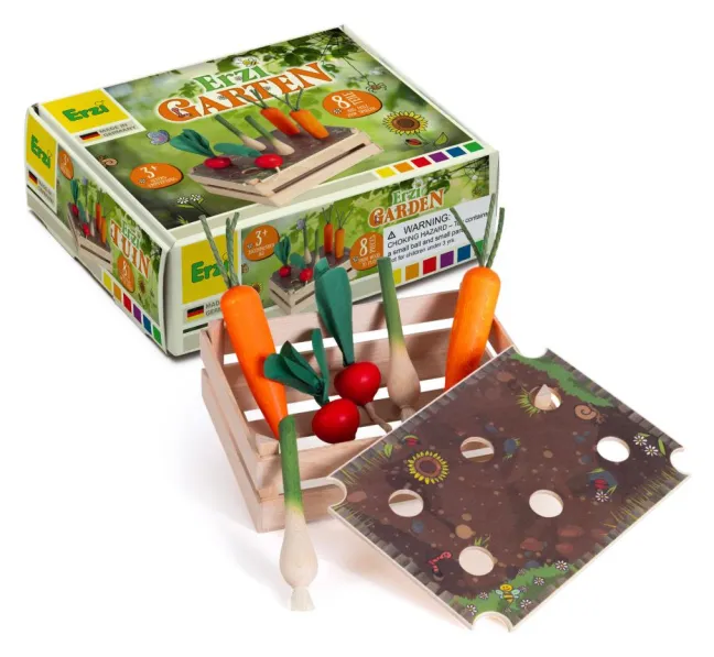 Erzi Kaufladenzubehör Gemüsebeet Erzi Garten 42470