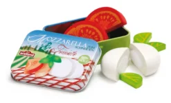Erzi Kaufladenzubehör Mozzarella und Tomate in der Dose 17045