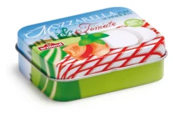 Erzi Kaufladenzubehör Mozzarella und Tomate in der Dose 17045