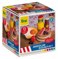 Erzi Kaufladenzubehör Sortierung American Breakfast 28150