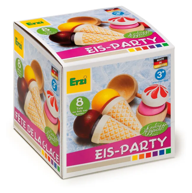 Erzi Kaufladenzubehör Sortierung Eis-Party 28157
