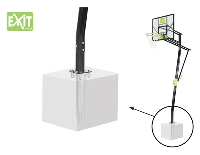 EXIT Galaxy Inground Basketballkorb