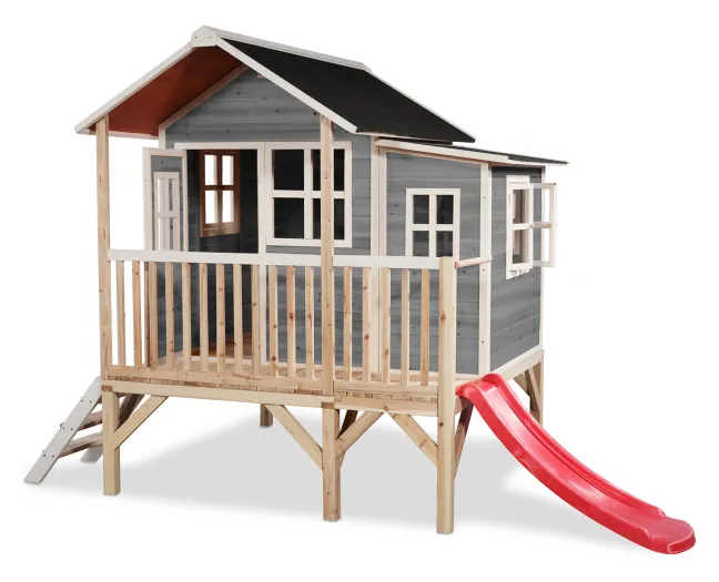 EXIT Loft 350 Gartenhaus grau