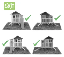 EXIT Loft 350 Gartenhaus Natur