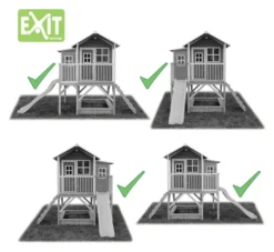 EXIT Loft 550 Gartenhaus Natur