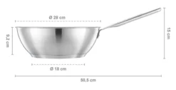 FISKARS All Steel Wok 28 cm